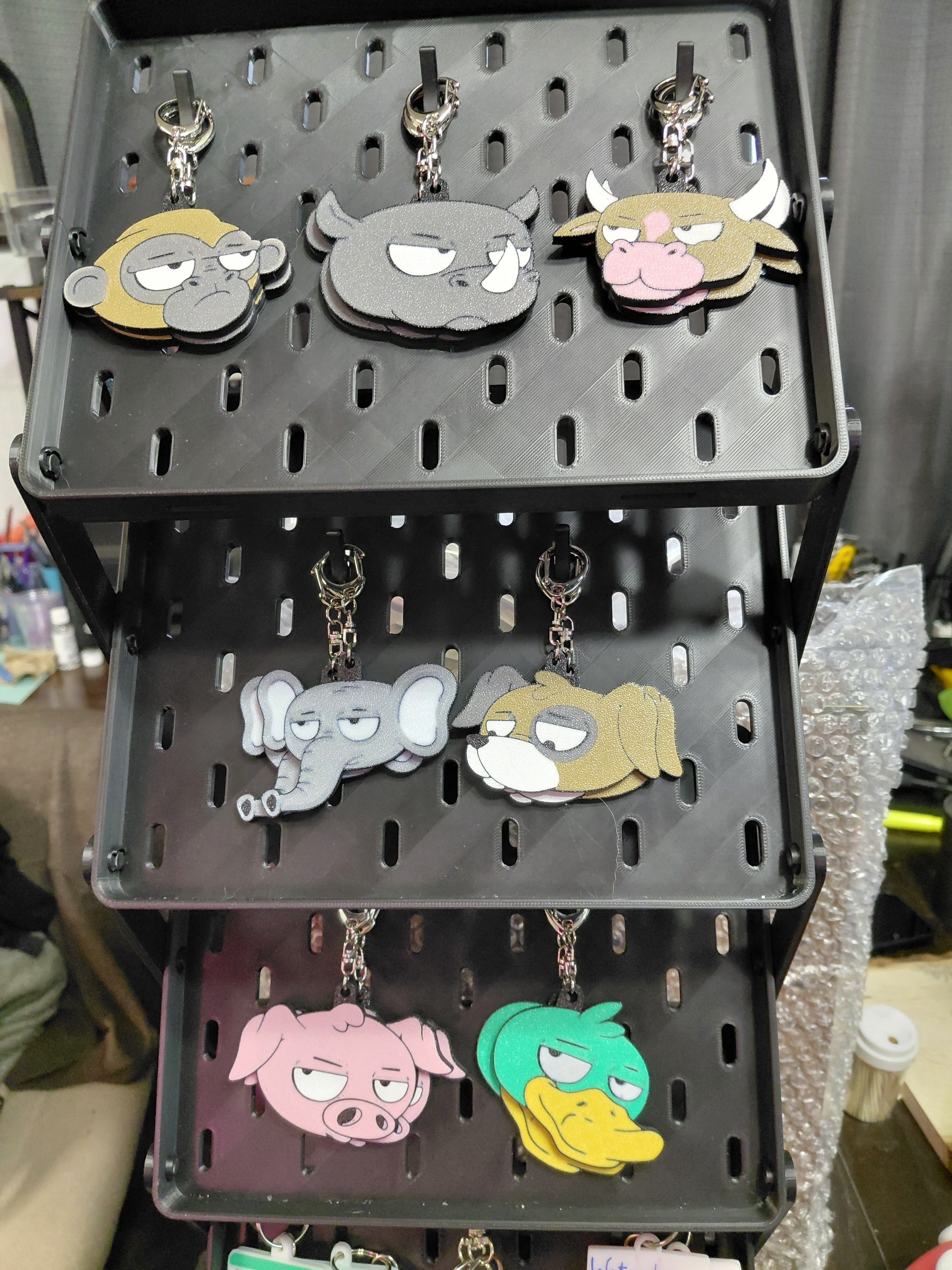 3d Printed Keychains