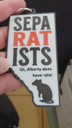 Alberta Rats Keychain & Magnet STL File